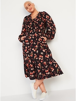 old navy mid length dresses