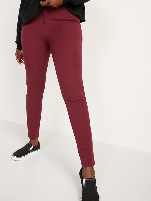 Image number 5 showing, High-Waisted Pixie Skinny Pants