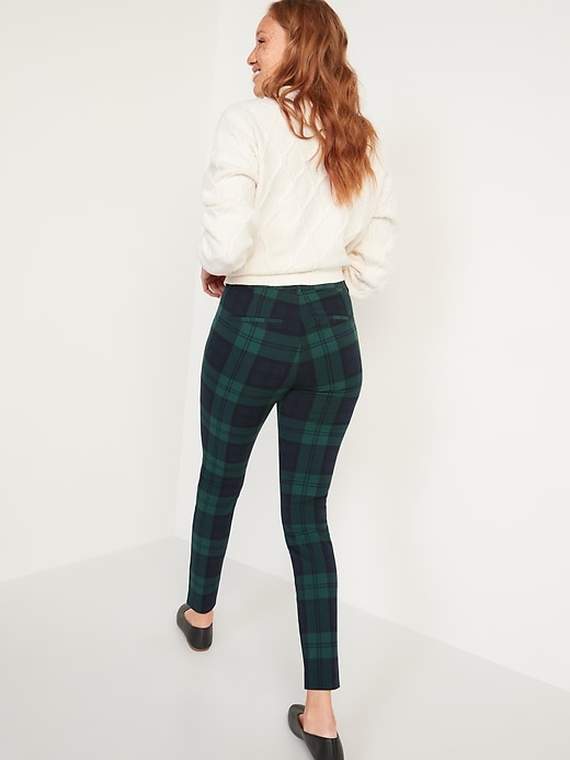 Image number 7 showing, High-Waisted Pixie Printed Full-Length Pants for Women