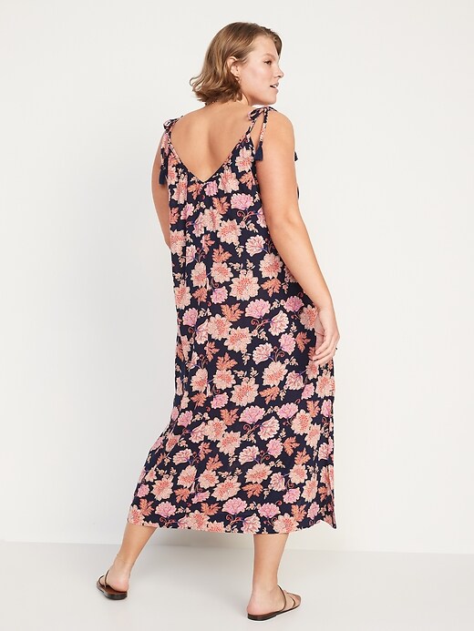 open lace back dress Old Navy Pink & Orange Floral Off-The-Shoulder Cotton Dress