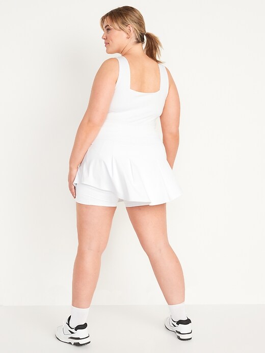 Image number 8 showing, Extra High-Waisted PowerSoft Pleated Skort for Women