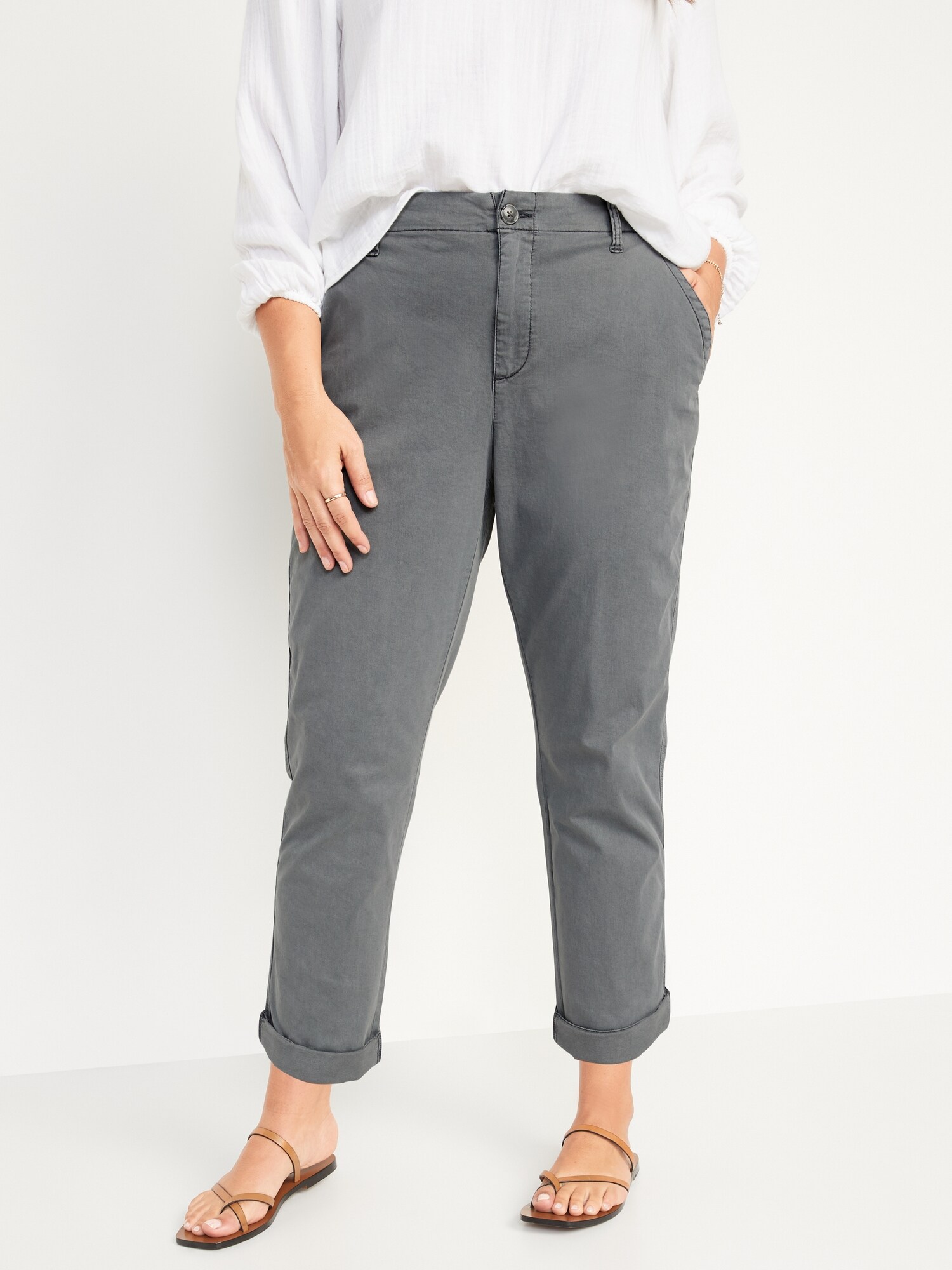 HighWaisted OGC Chino Pants for Women Old Navy