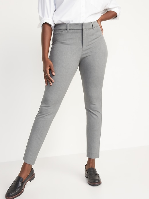 Image number 6 showing, High-Waisted Pixie Skinny Ankle Pants