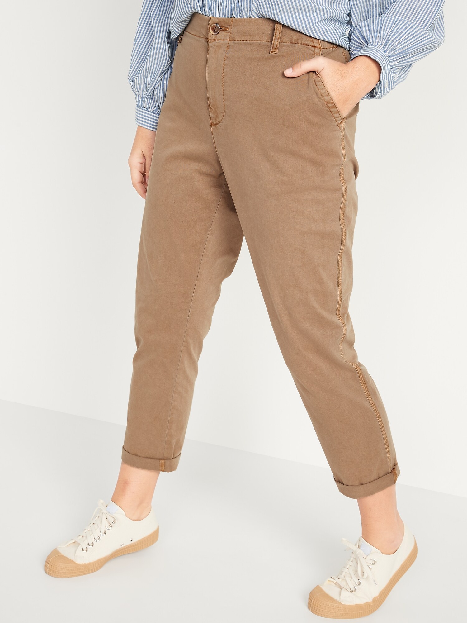 HighWaisted OGC Chino Pants for Women Old Navy
