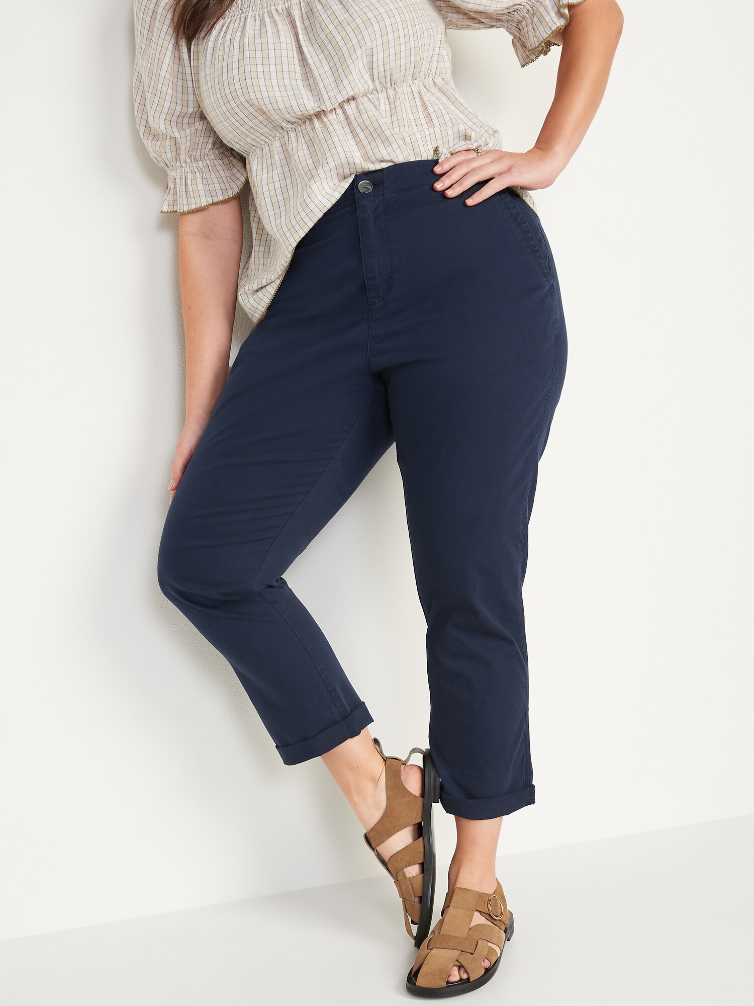 HighWaisted OGC Chino Pants for Women Old Navy