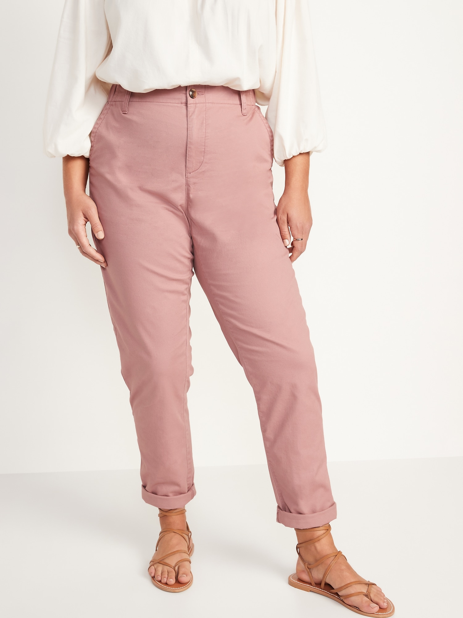 High Waisted Ogc Chino Pants For Women Old Navy