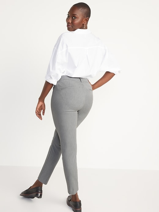 Image number 7 showing, High-Waisted Pixie Skinny Ankle Pants