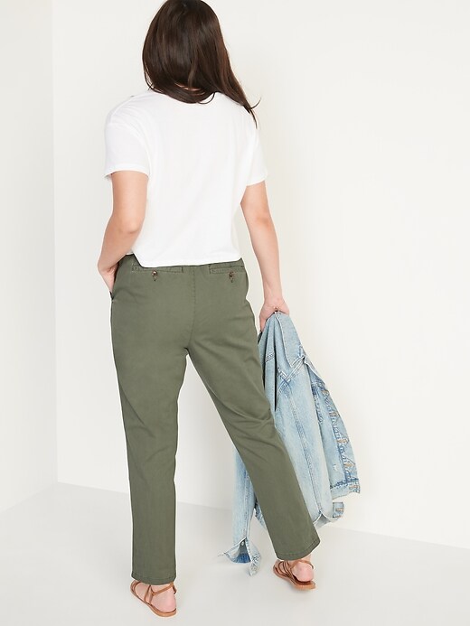 Image number 6 showing, High-Waisted OGC Chino Pants for Women