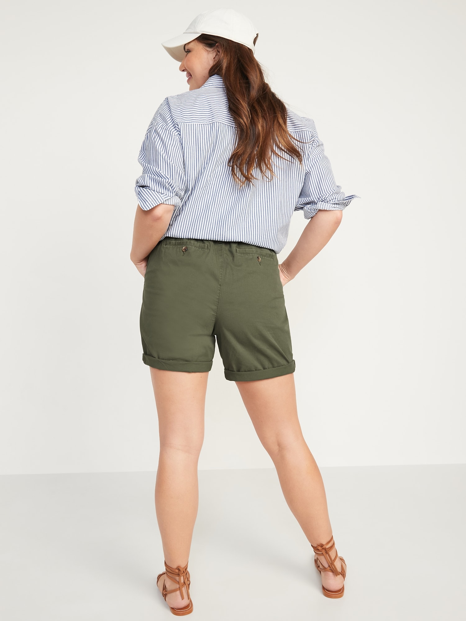 old navy women's 7 inch shorts