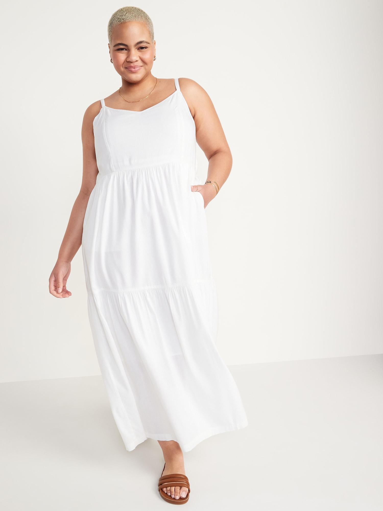 Cami Maxi Swing Dress | Old Navy