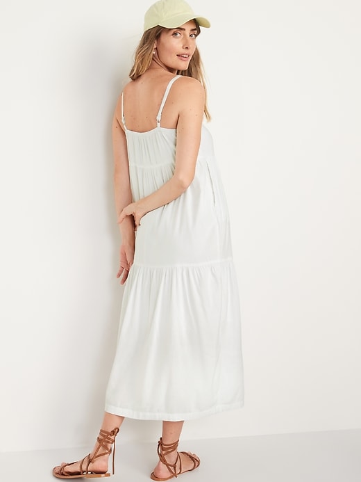 Image number 2 showing, Cami Maxi Swing Dress for Women
