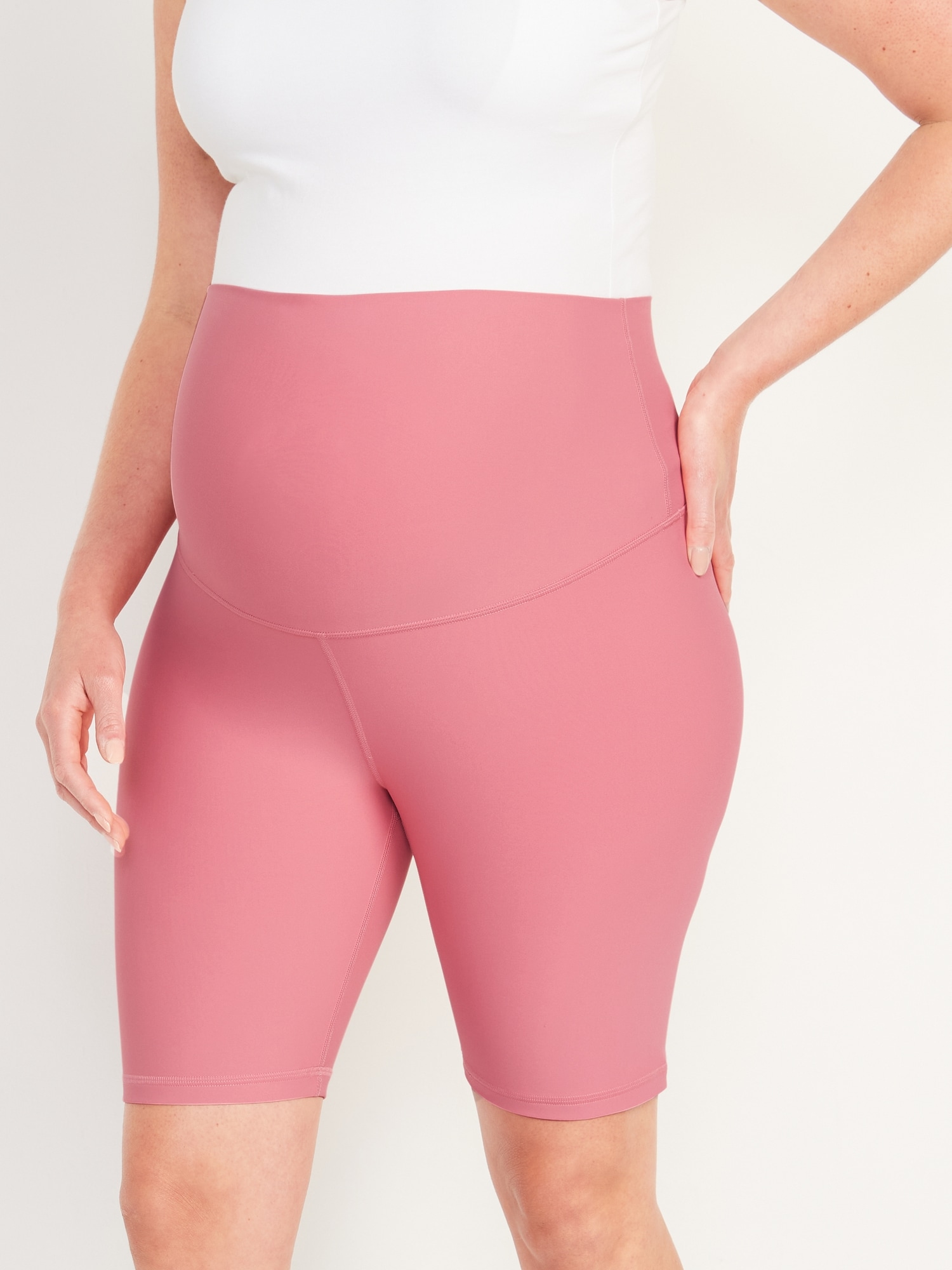 old navy maternity bike shorts