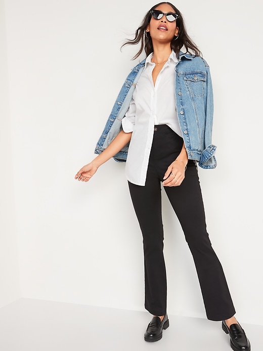 Image number 3 showing, High-Waisted Wow Boot-Cut Pants for Women