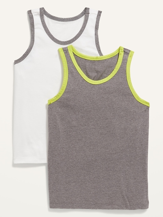 View large product image 1 of 2. Softest Tank Tops 2-Pack for Boys