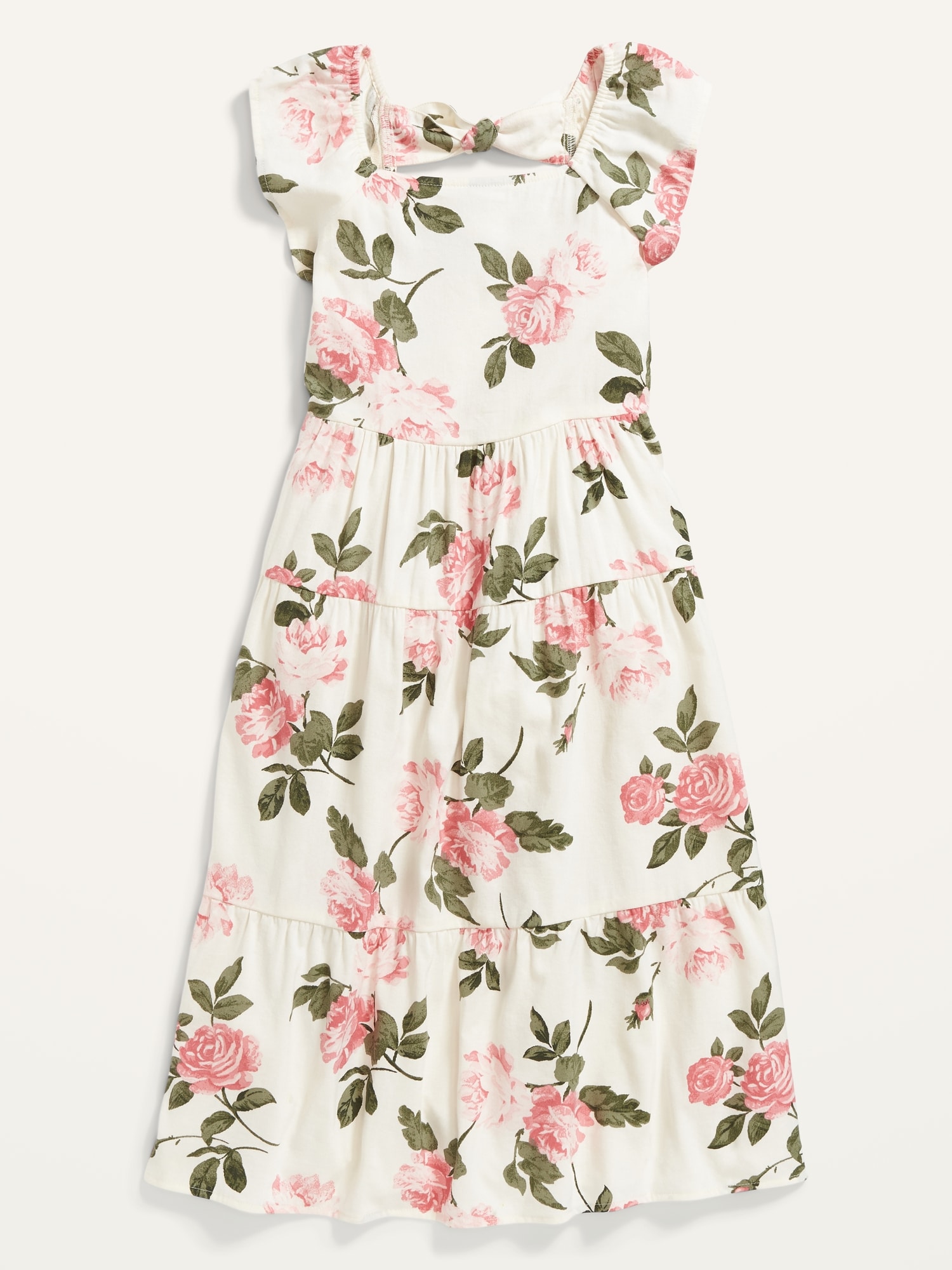 Floral-Print Tiered All-Day Maxi Dress ...
