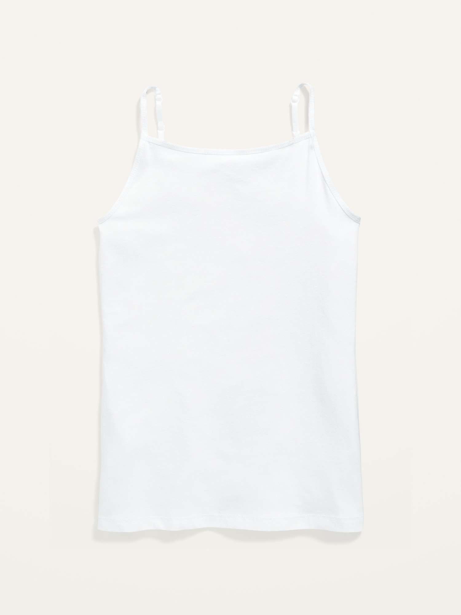 Old Navy Stretch Cami for Girls white. 1
