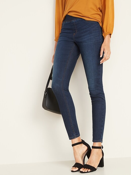 Mid-Rise Rockstar Super Skinny Jeggings 
