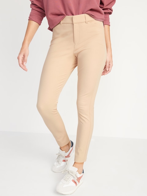 High-Waisted Pixie Skinny Ankle Pants