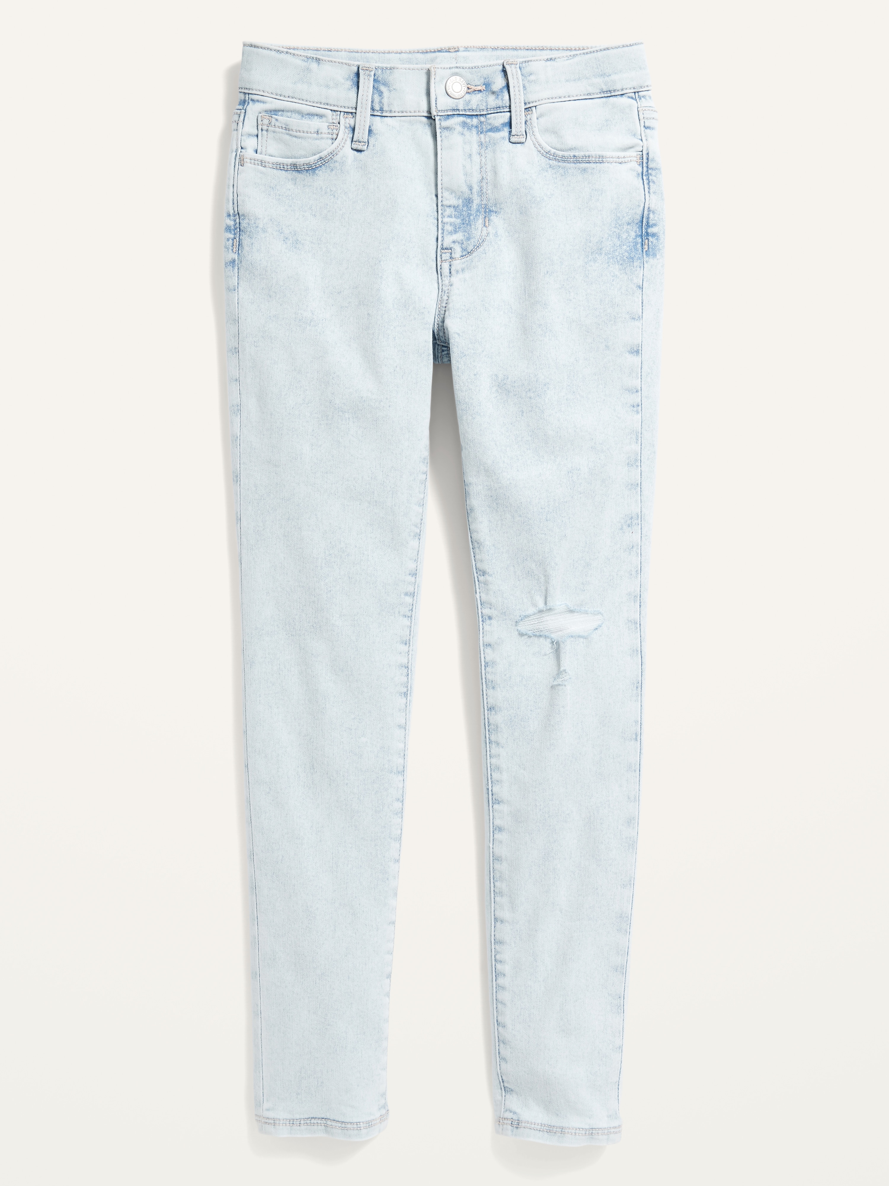 old navy pink acid wash jeans