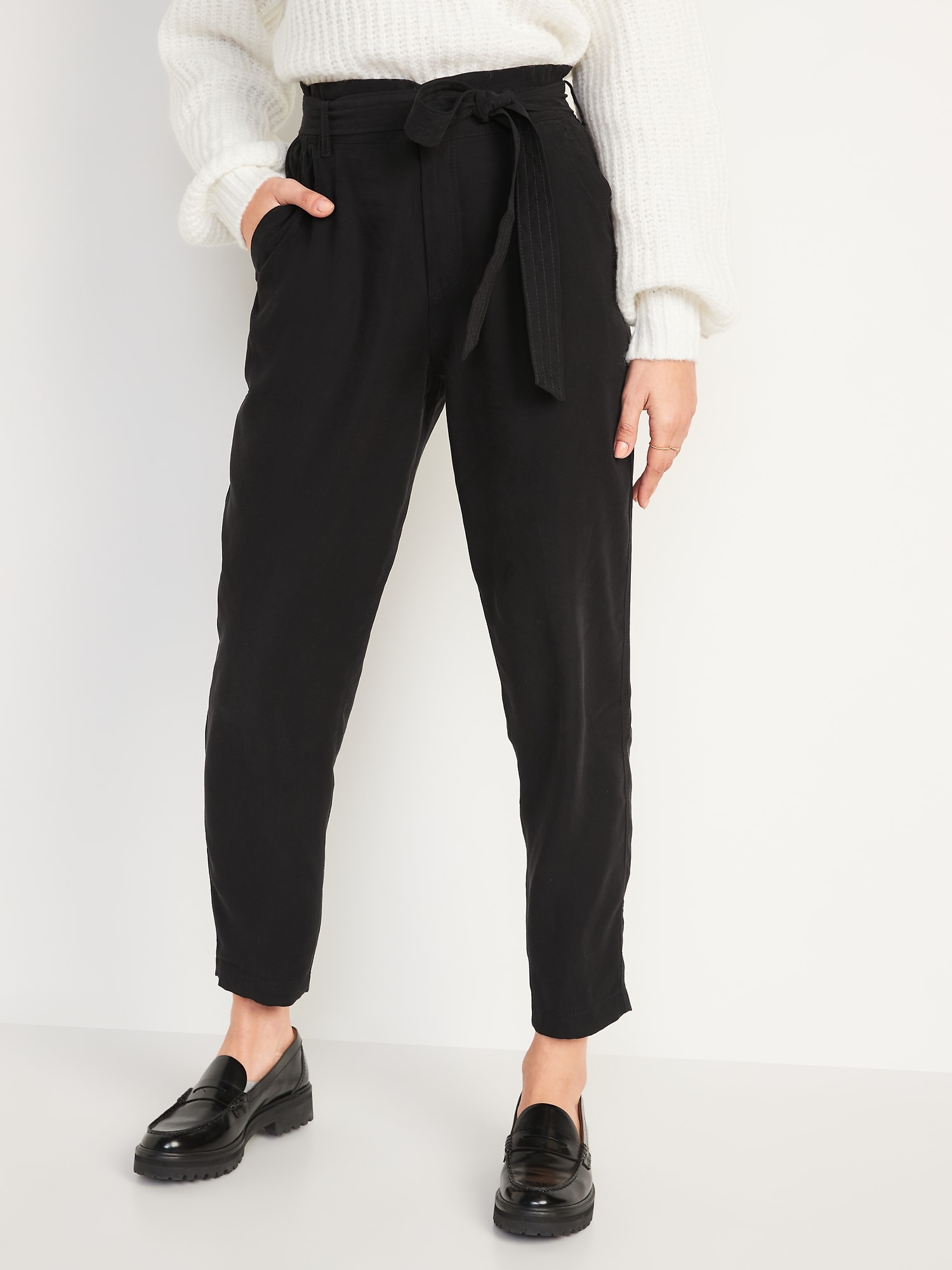 Womens Trousers Paperbag Trousers | Wallis