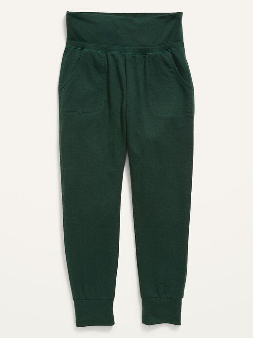 View large product image 1 of 4. UltraLite Fold-Over-Waist Jogger Sweatpants for Girls