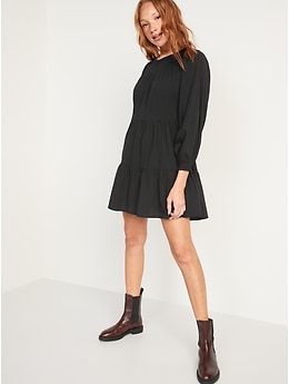 old navy long sleeve dresses