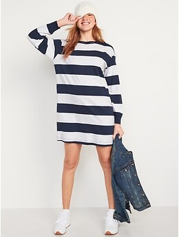 old navy dress striped