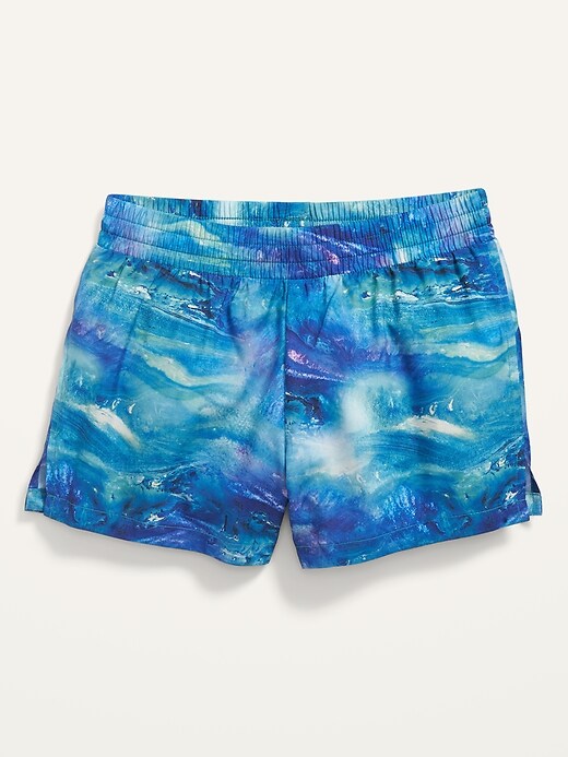 Go-Dry Cool Printed Run Shorts for Girls | Old Navy