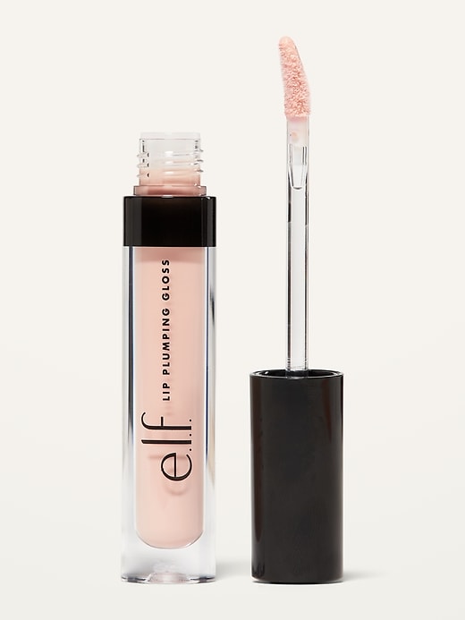 View large product image 1 of 3. e.l.f. Lip Plumping Gloss -- Peach Bellini