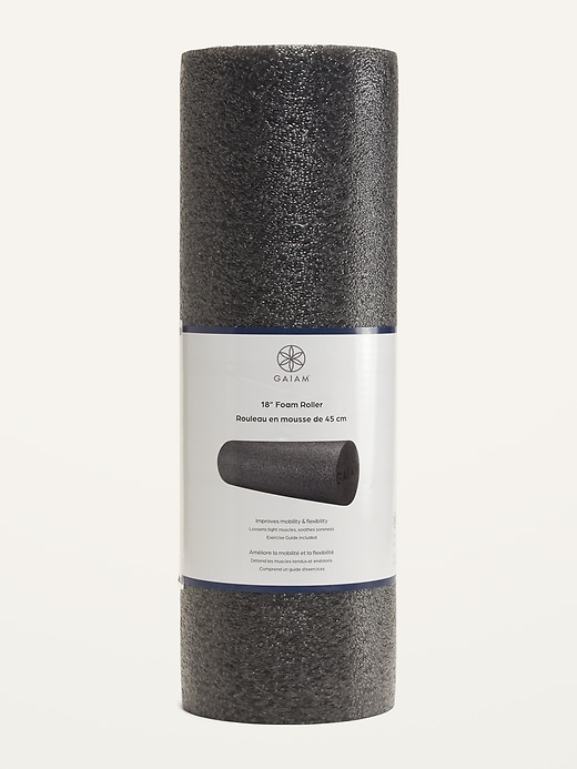 View large product image 1 of 2. Gaiam™ Restore Muscle Therapy 18-Inch Foam Roller for Adults