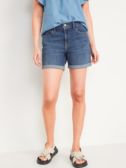 MidRise Jean Shorts 5inch inseam Old Navy