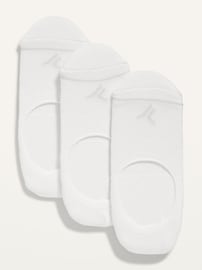 Image number 1 showing, No-Show Athletic Socks 3-Pack for Women