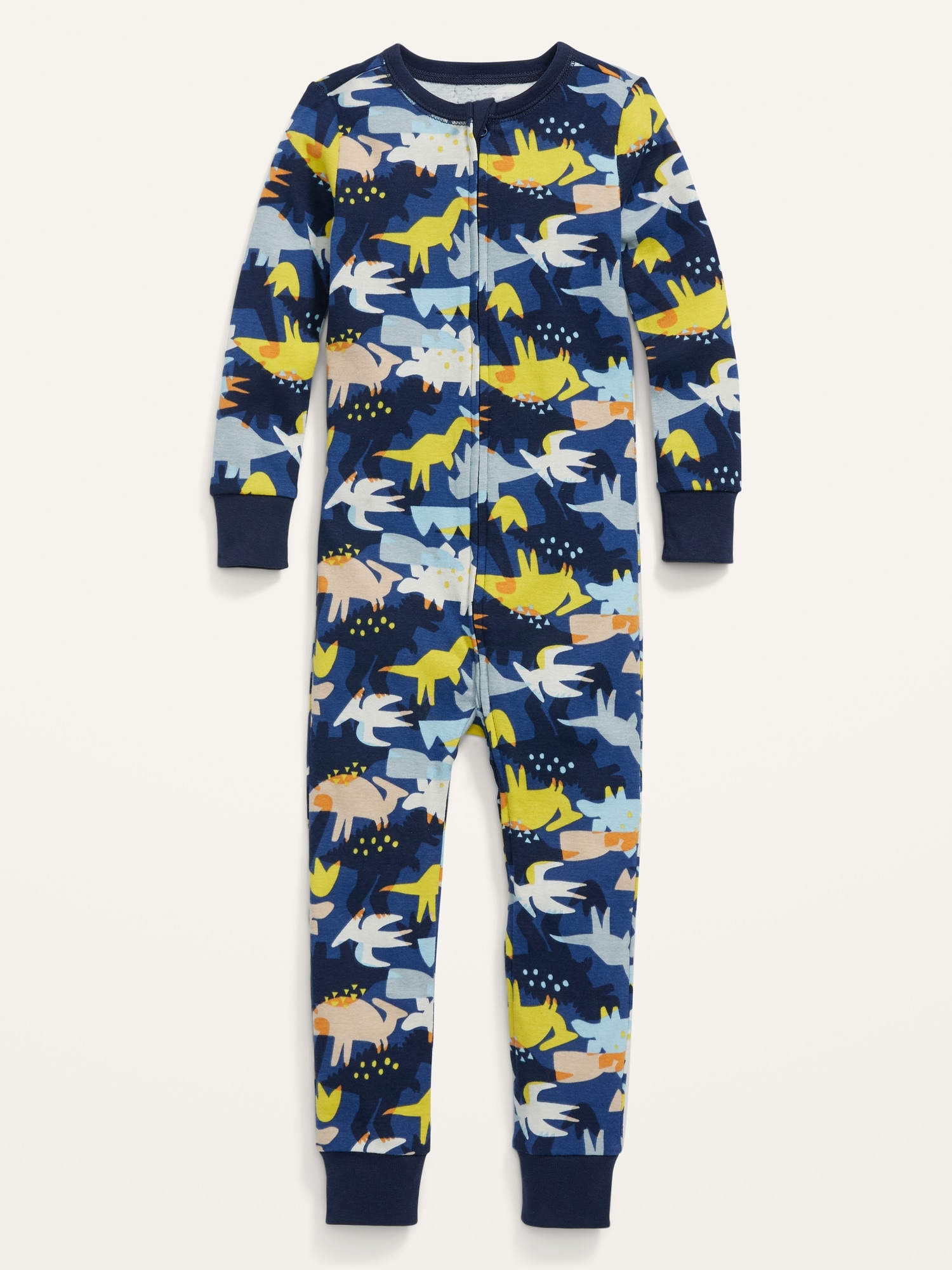 Old Navy Matching Unisex 2-Way-Zip Snug-Fit Pajama One-Piece for Toddler &  Baby