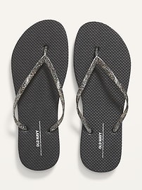 Brown old navy flip hot sale flops