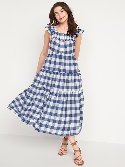 old navy tie front dress