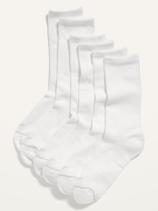 View large product image 1 of 1. Athletic Crew Socks 3-Pack for Women