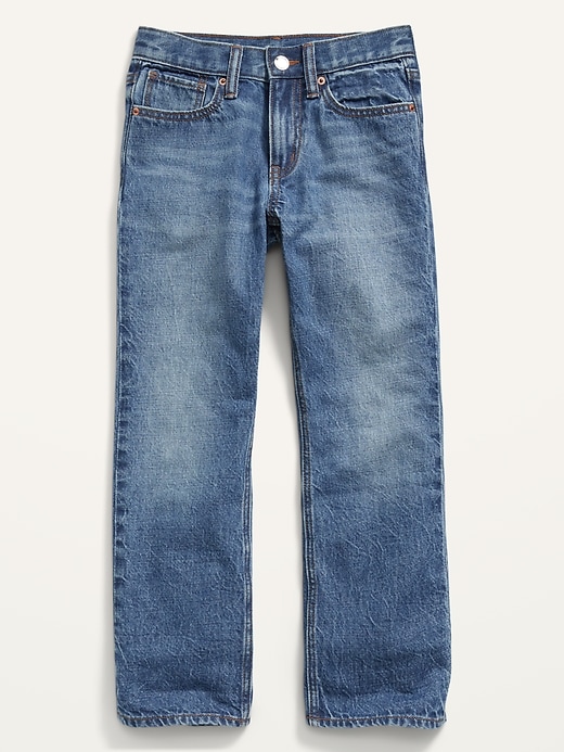 View large product image 1 of 4. Non-Stretch Loose-Fit Jeans for Boys