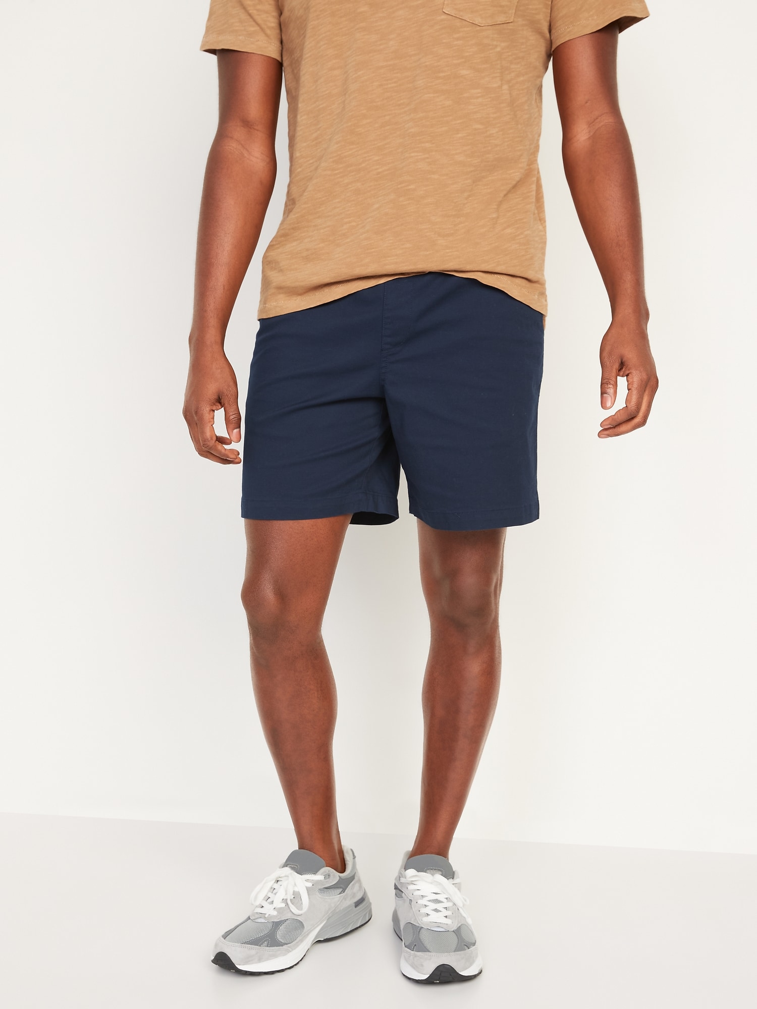 Pull-On Chino Jogger Shorts -- 7-inch inseam | Old Navy