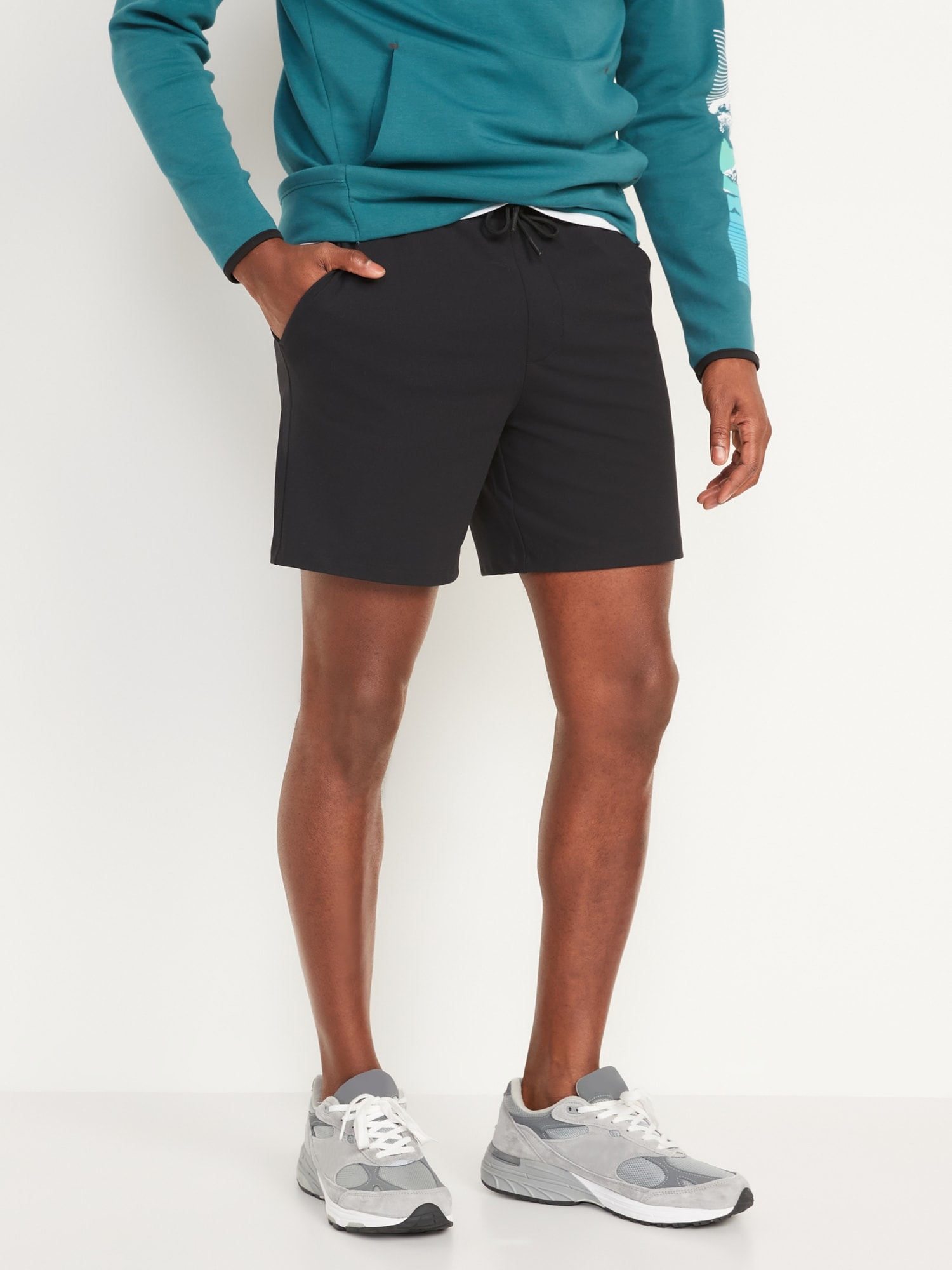 Old Navy PowerSoft Coze Edition Jogger Shorts -- 7-inch inseam black. 1