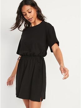 black t shirt dress old navy