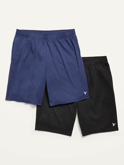 View large product image 1 of 1. Go-Dry Mesh Performance Shorts 2-Pack -- 9-inch inseam