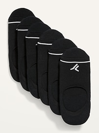 Image number 1 showing, No-Show Athletic Socks 6-Pack for Women