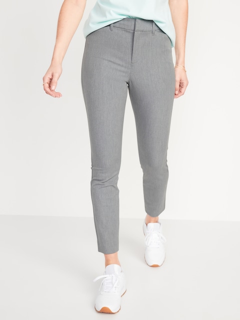 High-Waisted Pixie Skinny Ankle Pants