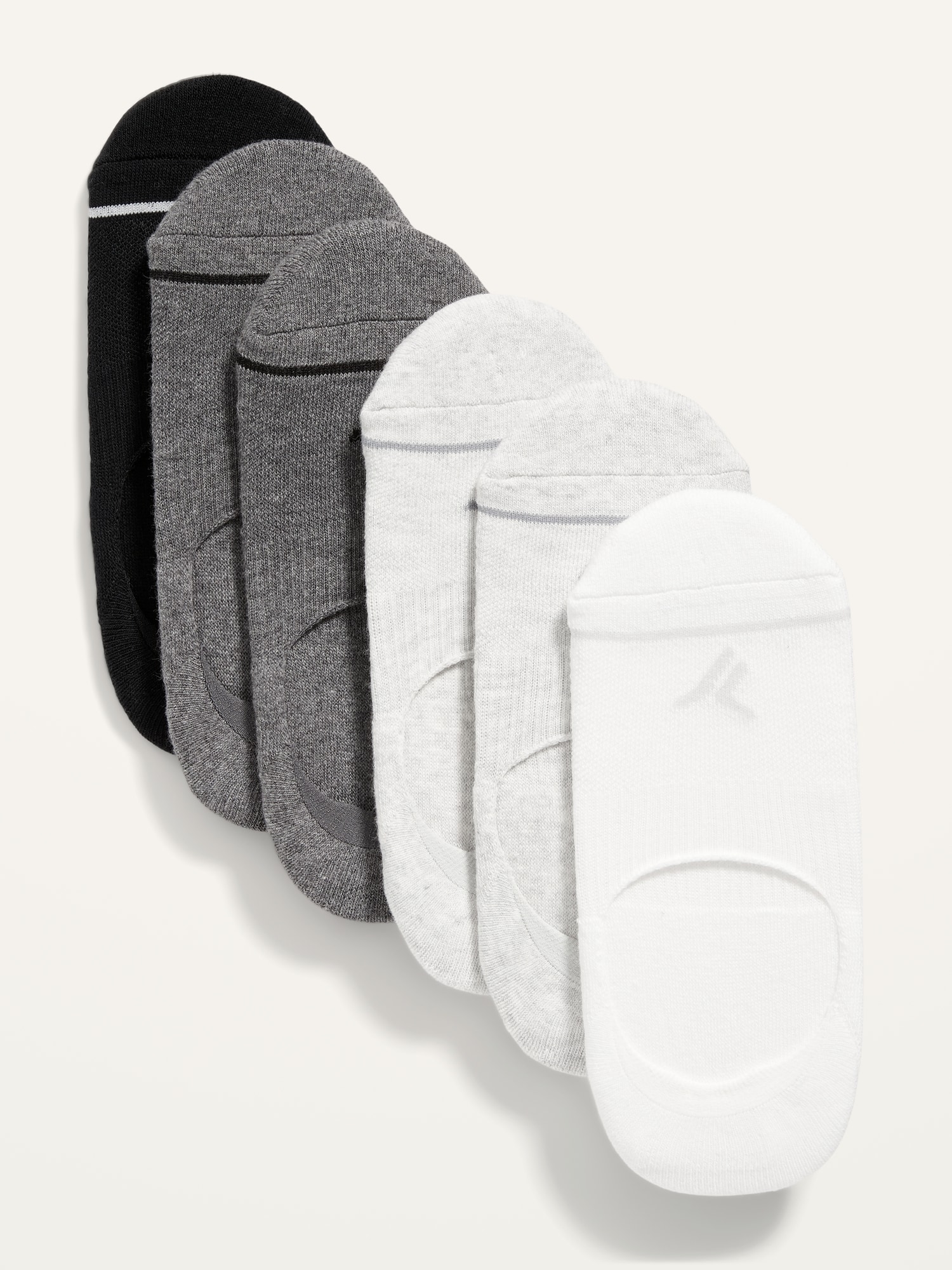 No-Show Athletic Socks 6-Pack for Women