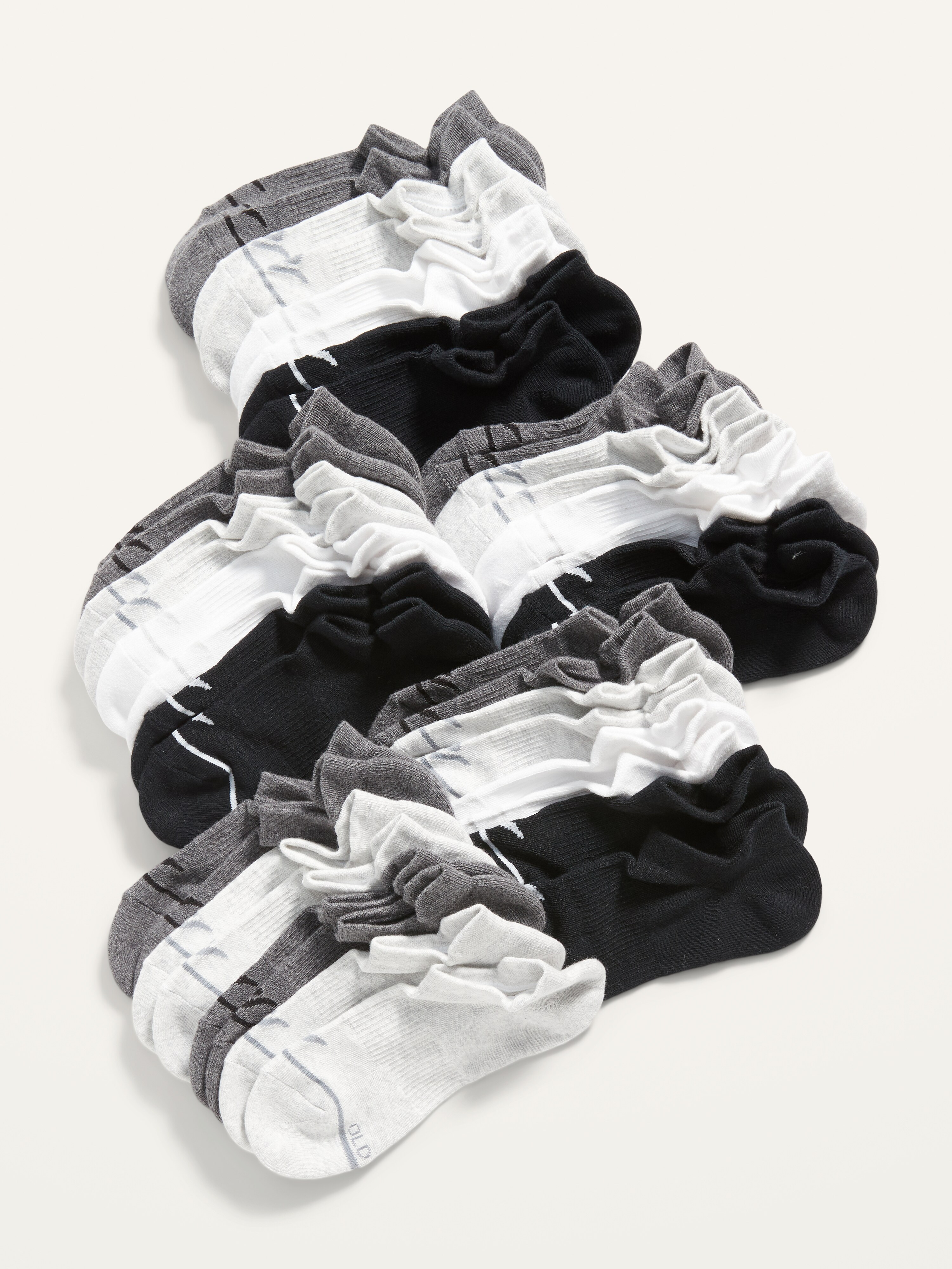 20-Pack Athletic Ankle Socks for Women