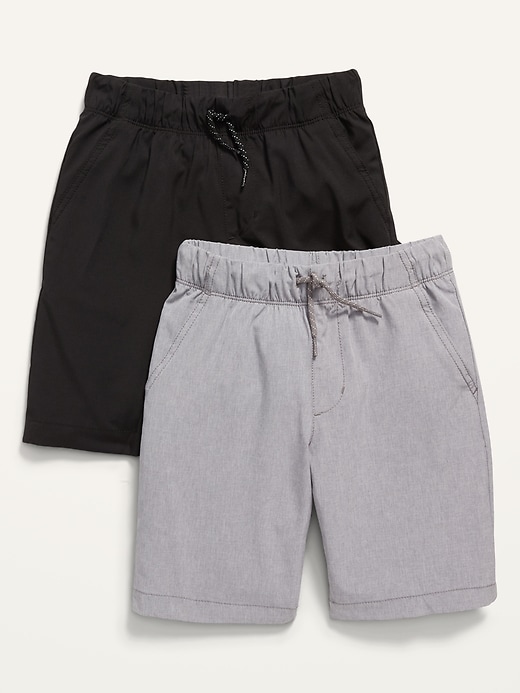 View large product image 1 of 2. StretchTech Jogger Shorts 2-Pack for Boys