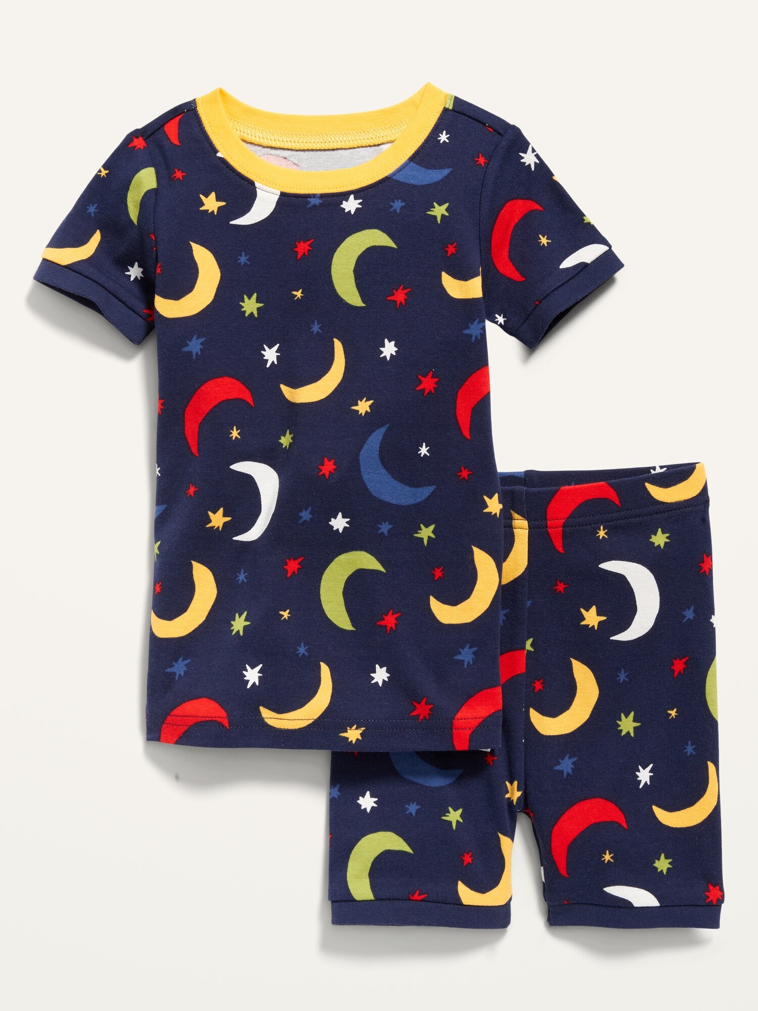 Unisex Printed Pajama Set For Toddler Old Navy