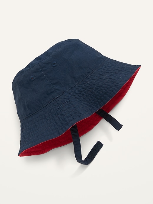 View large product image 1 of 2. Unisex Reversible Bucket Hat for Baby