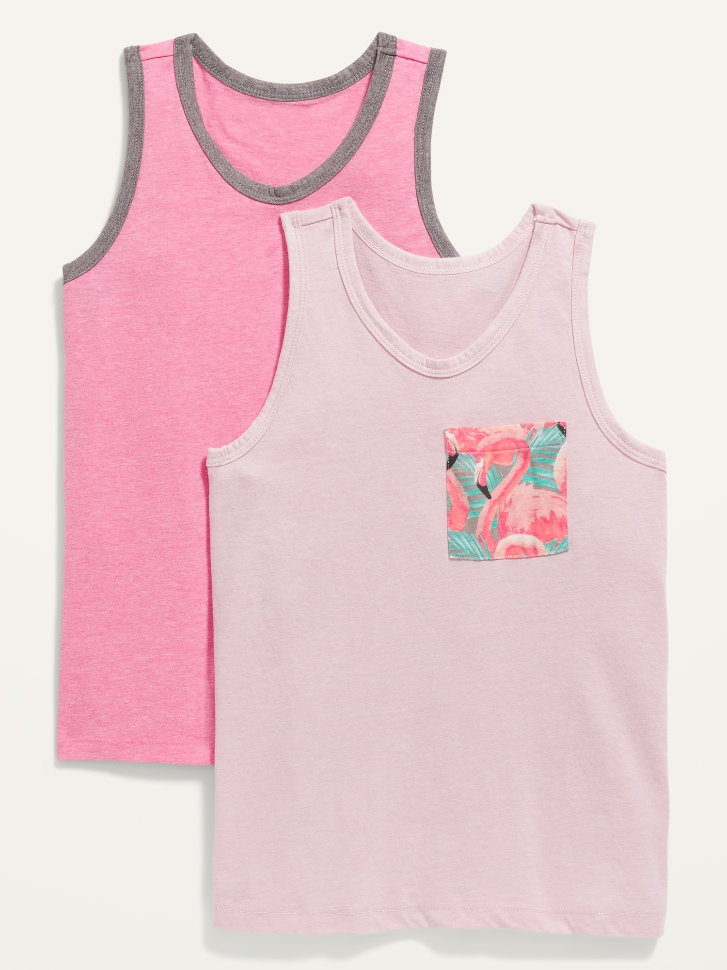 Old Navy Softest Tank Tops 2-Pack for Boys pink. 1