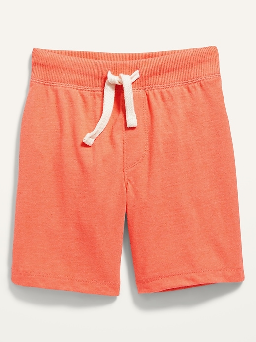 View large product image 1 of 2. Unisex Jersey-Knit Jogger Shorts for Toddler